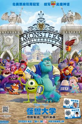 怪兽大学/Monsters University(2013)