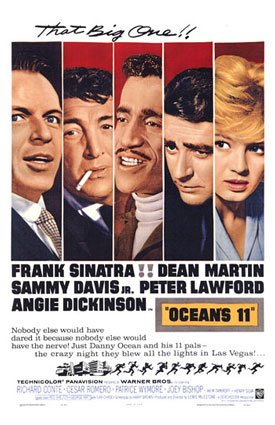 9、Ocean'sEleven(1960)Poster