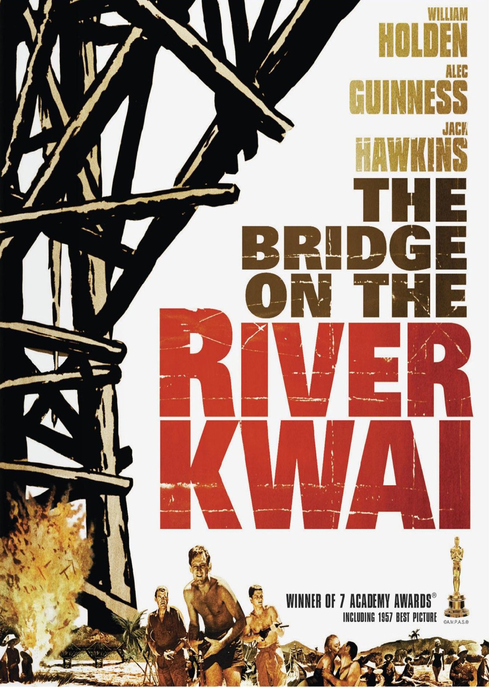 战争片《桂河大桥》（1957）